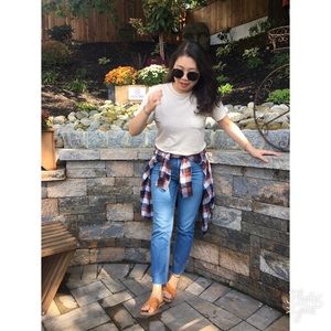 Mom Jeans/straight jeans